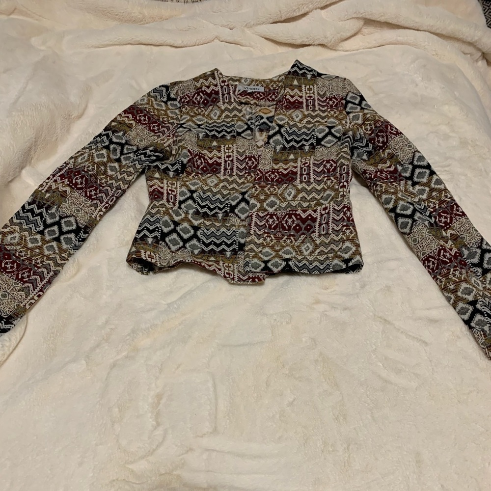 Aztec print jacket - Picture 2 of 4